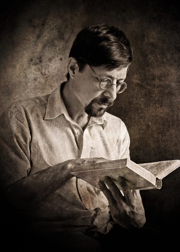 man, portrait, retro, book, reader, reader, reader, reader, reader, reader